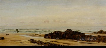  Costa Pintura al %c3%b3leo - Bude en el paisaje de la costa de Cornualles Brett John Beach